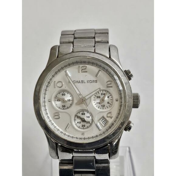 Vintage Michael Kors Mens Multifunctuon Quartz Watch MK-5076 CE New Battery - Picture 1 of 12